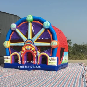 Commercial Ferris wheel Inflatable Bouncer bounce house