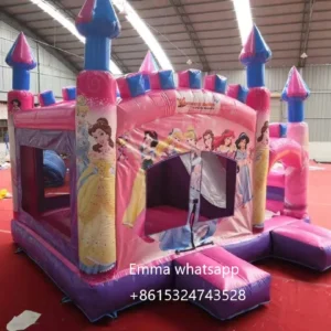 Kids bounce house inflatable combo with slide